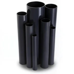 مواسير UPVC ضغط اسمي 16 بار قطر خارجي 32 مم سمك 2.4 مم لون أسود