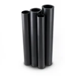 أنابيب HDPE الراجحي قطر خارجي 80 مم سمك 3 مم لون أسود
