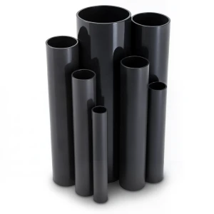 UPVC Pipes 16 Bar Pressure 40 mm Diameter 3 mm Thickness Black