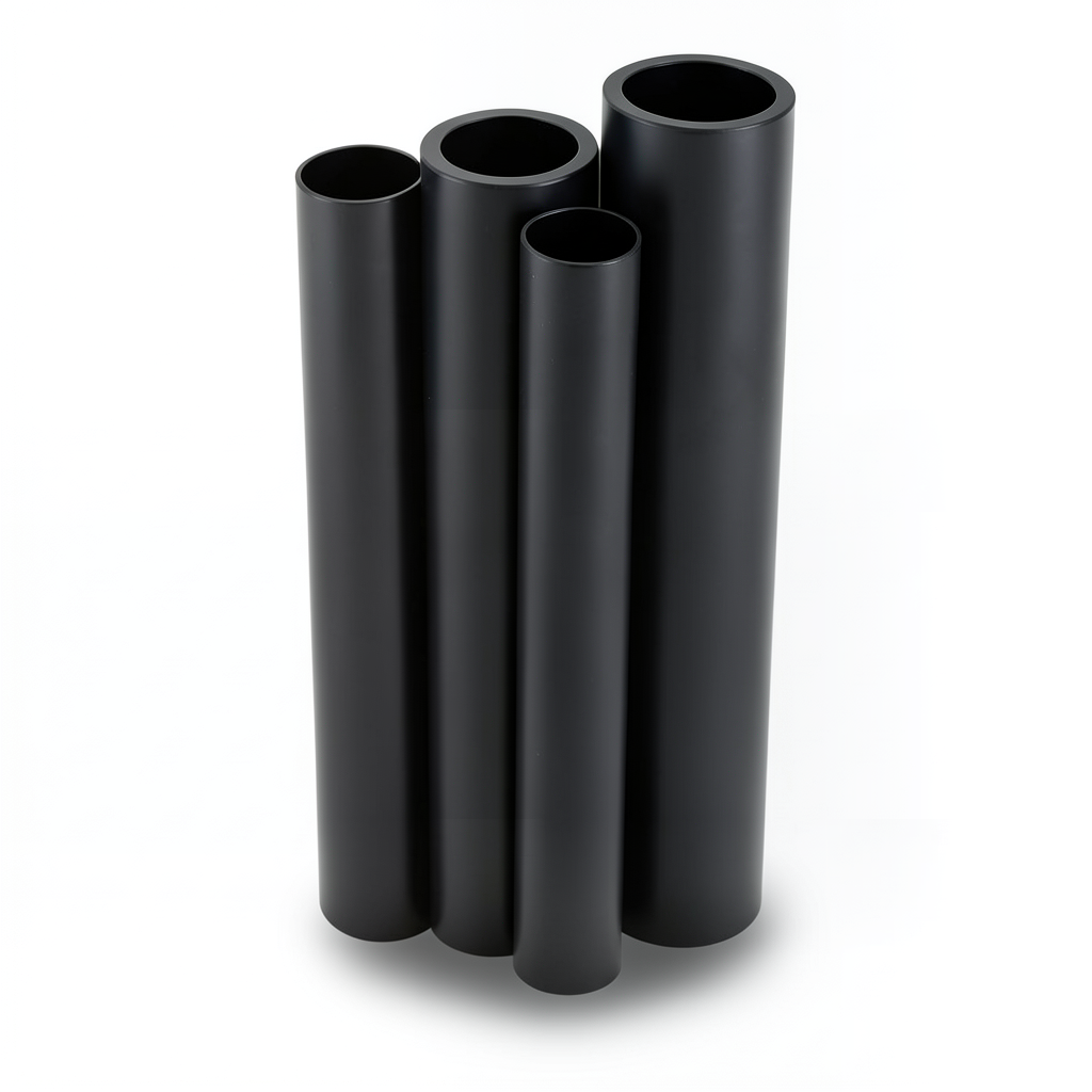 Al-Rajhi HDPE Pipes Outside Diameter 90 mm Thickness 3 mm Black