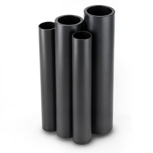 أنابيب HDPE قطر خارجي 100 مم سمك 3.2 مم لون أسود