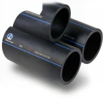 مواسير HDPE انظمة الأنابيب السعودى PE 100 ضغط 6 بار قطر خارجي 140 مم سمك 5.4 مم لون اسود