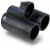 مواسير HDPE انظمة الأنابيب السعودى PE 100 ضغط 6 بار قطر خارجي 140 مم سمك 5.4 مم لون اسود
