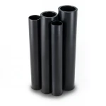 أنابيب HDPE الراجحي قطر خارجي 110 مم سمك 3.4 مم لون أسود