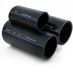 مواسير HDPE السعودي PE 100 ضغط 10 بار قطر خارجي 140  مم سمك 8.3 مم لون اسود