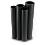 أنابيب HDPE الراجحي قطر خارجي 125 مم سمك 3.9 مم لون أسود
