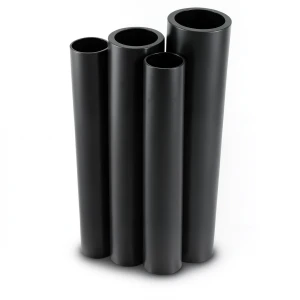 أنابيب HDPE الراجحي قطر خارجي 125 مم سمك 3.9 مم لون أسود
