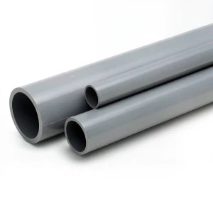UPVC Pipes Outside Diameter 200 mm Thickness 4.9 mm Gray Color