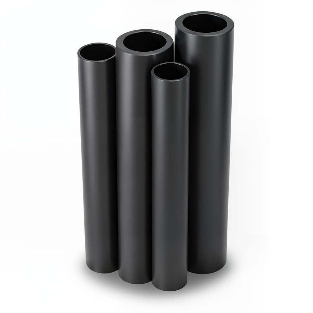 أنابيب HDPE الراجحي قطر خارجي 80 مم سمك 3.1 مم لون أسود