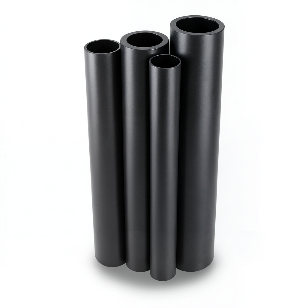 أنابيب HDPE الراجحي قطر خارجي 50 مم سمك 3 مم لون أسود