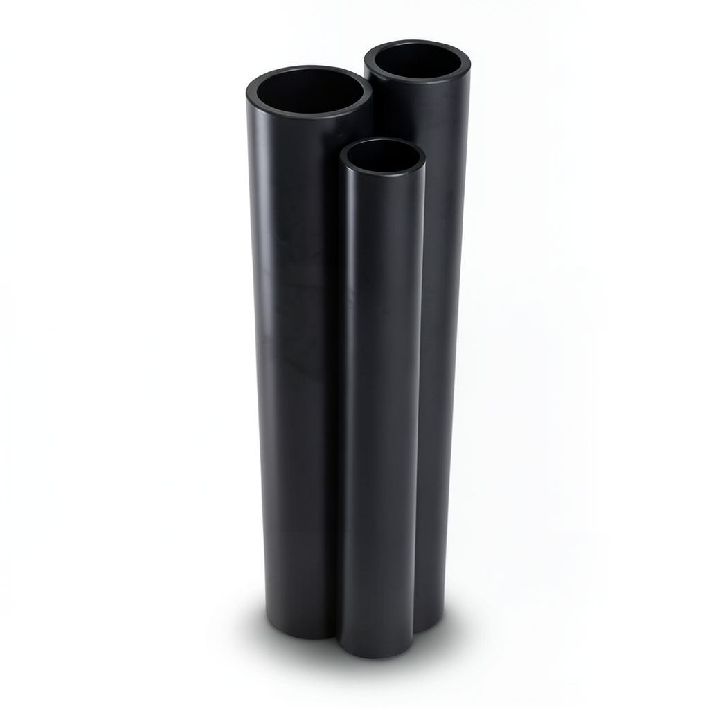 مواسير HDPE الراجحي قطر خارجي 56 مم سمك 3 مم لون أسود