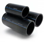 SPS HDPE Pipes  PE 100 Pressure 6 Bar Outside Diameter 160 mm Thickness 6.2 mm Color Black