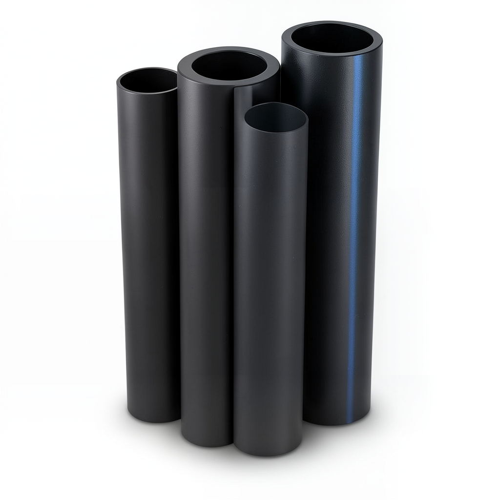 أنابيب HDPE الراجحي قطر خارجي 75 مم سمك 3 مم لون أسود