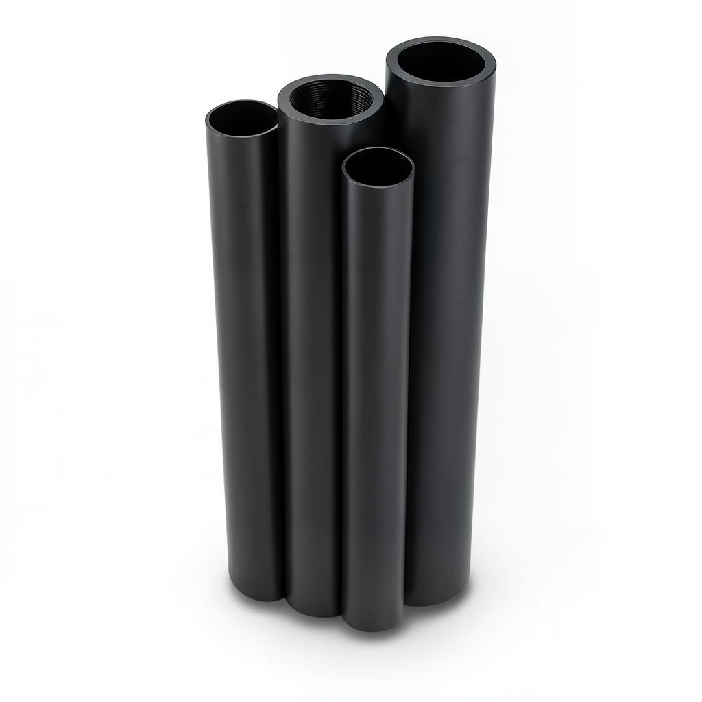 أنابيب HDPE الراجحي قطر خارجي 80 مم سمك 3 مم لون أسود