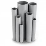 UPVC Pipes Modern Technology Nominal Pressure 2.5 Bar Outside Diameter 140 mm Thickness 1.8 mm Gray Colour