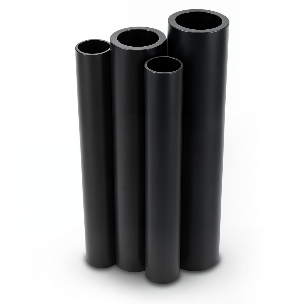 Al-Rajhi HDPE Pipes Outside Diameter 90 mm Thickness 3 mm Black