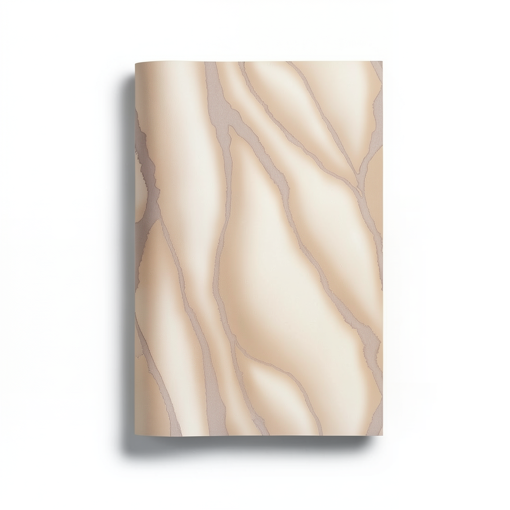 ورق جداري موديل 10345-02 مقاس 10×0.53 متر، تصميم نقشات، لون بيج