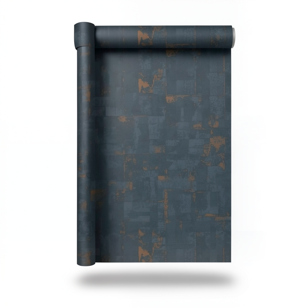 German Wall Decoration Wallpaper Dark Grey 10m x 0.53m Model 10179-08