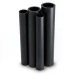 أنابيب HDPE الراجحي قطر خارجي 125 مم سمك 3.9 مم لون أسود