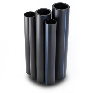 مواسير HDPE قطر خارجي 160 مم سمك 4.9 مم لون أسود