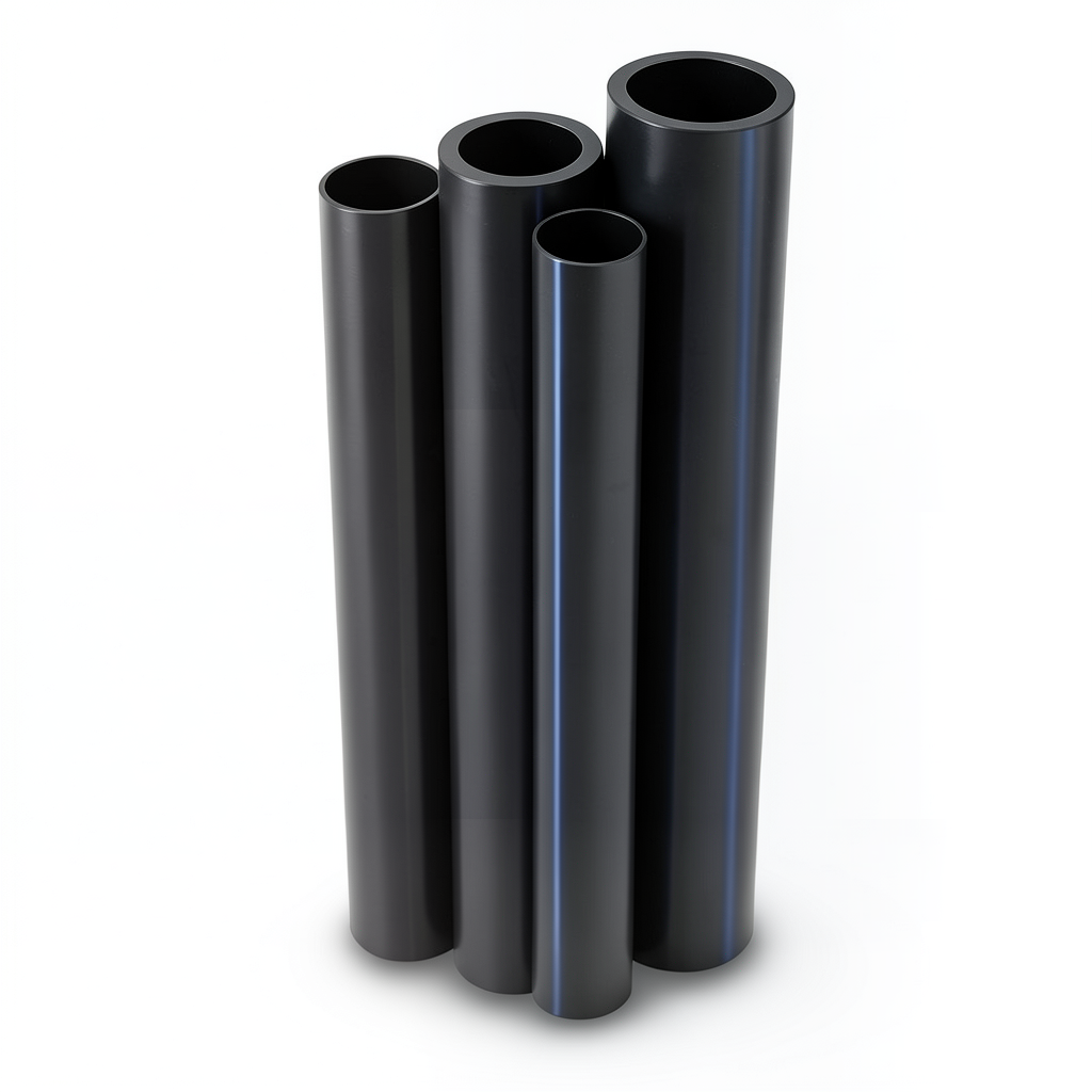 أنابيب HDPE الراجحي قطر خارجي 80 مم سمك 3.1 مم لون أسود