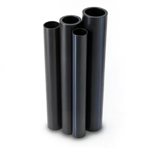 أنابيب HDPE الراجحي قطر خارجي 80 مم سمك 3.1 مم لون أسود