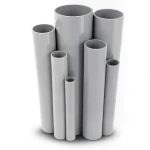UPVC Pipes Nominal Pressure 6 Bar Outside Diameter 89.1 mm Thickness 3.3 mm Gray