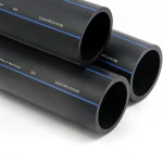 SPS HDPE Pipes  PE 100 Pressure 6 Bar Outside Diameter 225 mm Thickness 8.6 mm Color Black