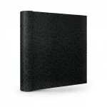 Italian Wall Covering, Black Color, Patterned Design, Roll Length 10 m, Model Z80042