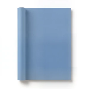 German Wall Covering Plain Design 10×0.53 m, Blue Color