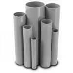 UPVC Pipes Outside Diameter 125 mm Thickness 3.7 mm Gray Color