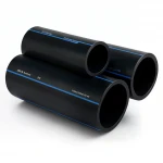 مواسير HDPE  شركة انظمة الأنابيب PE 100 ضغط 6 بار قطر خارجي 280 مم سمك 10.7 مم لون اسود