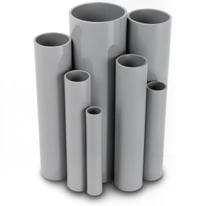 UPVC Pipes Outside Diameter 125 mm Thickness 3.7 mm Gray Color