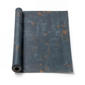 German Wall Decoration Wallpaper Dark Grey 10m x 0.53m Model 10179-08