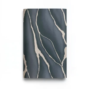 Wall Decoration Patterned Design Model 10345-15, Size 10×0.53 m, Dark Grey