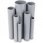 UPVC Pipes Modern Technology Nominal Pressure 4 Bar Outside Diameter 140 mm Thickness 2.8 mm Gray Colour