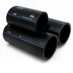 أنابيب HDPE السعودي  PE 100 ضغط 6 بار قطر خارجي 200 مم سمك 7.7 مم لون اسود