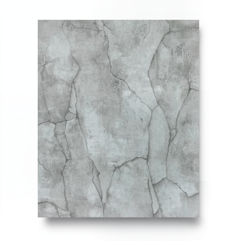 German Wallpaper Gray Color 10 m x 0.53 m, Model 10237-34