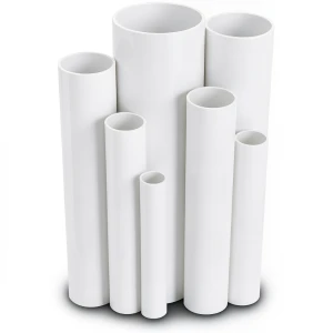 UPVC Pipes 15 Bar Pressure 75.3 mm Diameter 5.5 mm Thickness White