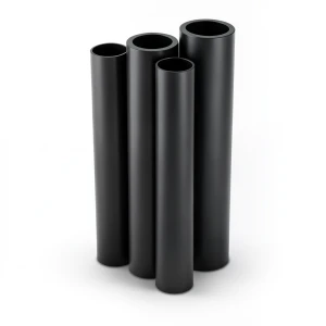 أنابيب HDPE قطر خارجي 100 مم سمك 3.9 مم لون أسود