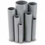 UPVC Pipes Modern Technology Nominal Pressure 10 Bar Outside Diameter 140 mm Thickness 6.7 mm Gray Colour