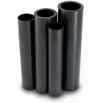 أنابيب HDPE الراجحي قطر خارجي 110 مم سمك 4.2 مم لون أسود