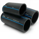 SPS HDPE Pipes   PE 100 Pressure 16 Bar Outside Diameter 200 mm Thickness 18.2 mm Color Black