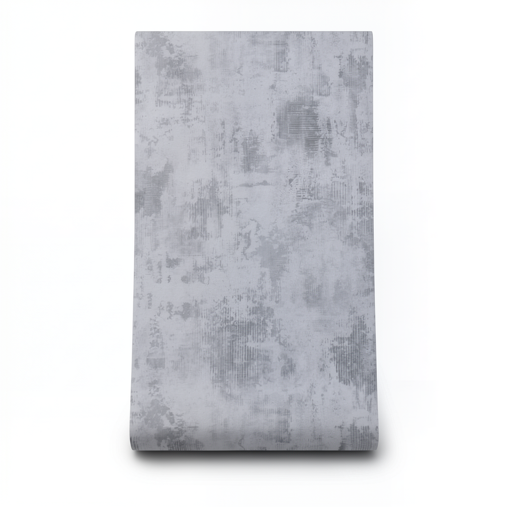German Wallpaper Gray Color Length 10 m Width 0.53 m Model 10238-15
