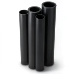 مواسير HDPE قطر خارجي 160 مم سمك 6.2 مم لون أسود