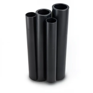 HDPE Pipes Outside Diameter 200 mm Thickness 7.7 mm Black