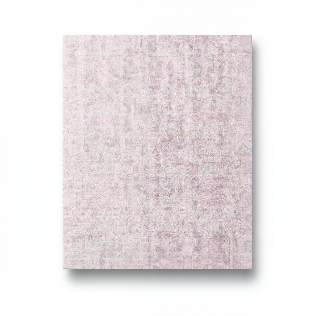 Italian Wall Covering 10m x 0.73m Light Pink, Model 27086
