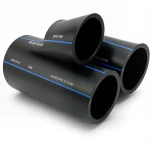 أنابيب HDPE السعودي PE 100 ضغط 10 بار قطر خارجي 225 مم سمك 13.4 مم لون اسود