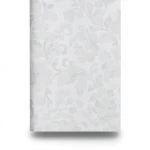 Italian Wall Decoration Floral Wallpaper 10m x 0.53m Pale Grey