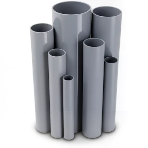 UPVC Pipes Nominal Pressure 6 Bar Outside Diameter 88.7 mm Thickness 2.9 mm Gray